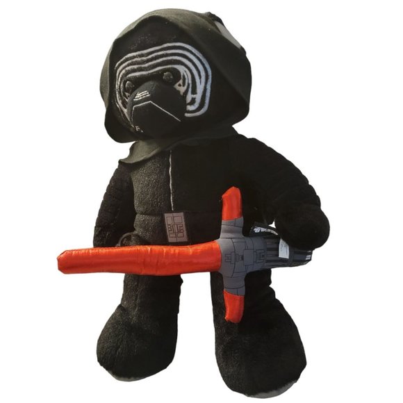 Build A Bear Star Wars Kylo Ren w/ Working Voice Box and Lightsaber - Picture 1 of 7